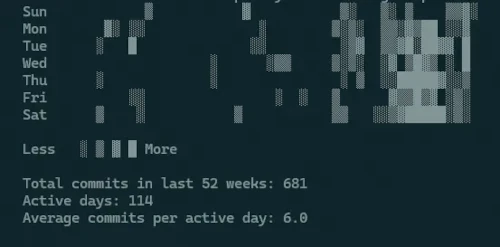 GitHub Visualizer Project Screenshot